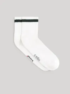 Celio Gihalf Socks White