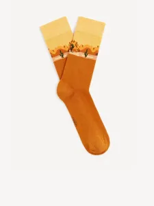 Celio Gisocactu Socks Orange