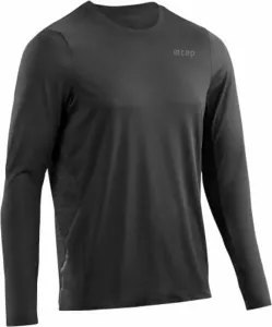 CEP W1136 Run Shirt Long Sleeve Men Black L Running t-shirt with long sleeves