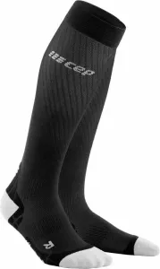 CEP WP20IY Compression Tall Socks Ultralight Black/Light Grey II Running socks