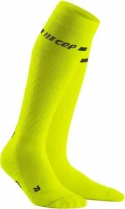 CEP WP30AG Neon Compression Socks Neon Yellow V Running socks