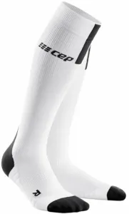 CEP WP40BX Compression Tall Socks 3.0 White-Dark Grey II Running socks