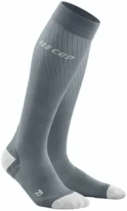 CEP WP40JY Compression Tall Socks Ultralight Grey/Light Grey II Running socks