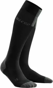 CEP WP40VX Compression Knee High Socks 3.0 Black/Dark Grey II Running socks