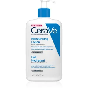 CeraVe Moisturizers moisturising face and body lotion for dry to very dry skin 473 ml