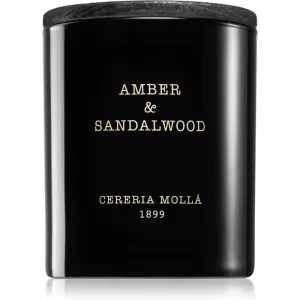 Cereria Mollá Boutique Amber & Sandalwood scented candle 230 g