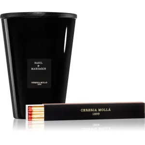 Cereria Mollá Boutique Basil & Mandarin scented candle 3500 g