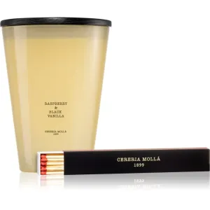 Cereria Mollá Boutique Raspberry & Black Vanilla scented candle 3500 g