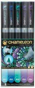 Chameleon Cool Tones Shading Marker Cool Tones 5 pcs