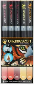Chameleon Warm Tones Shading Marker Warm Tones 5 pcs