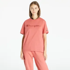 Champion Crewneck T-Shirt Dark Pink #1702380