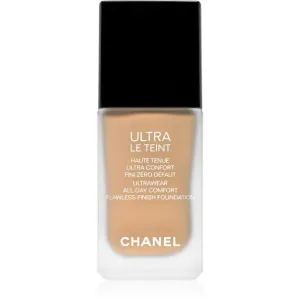 Chanel Ultra Le Teint Flawless Finish Foundation long-lasting mattifying foundation to even out skin tone shade B40 30 ml