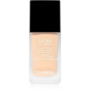 Chanel Ultra Le Teint Flawless Finish Foundation long-lasting mattifying foundation to even out skin tone shade B10 30 ml