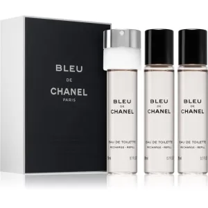 Chanel Bleu de Chanel eau de toilette refill for men 3 x 20 ml