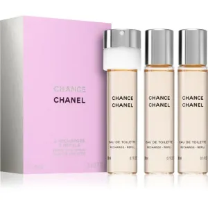 Chanel Chance eau de toilette for women 3 x 20 ml