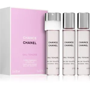 Chanel Chance Eau Tendre eau de toilette for women 3x20 ml