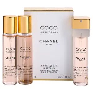 Chanel Coco Mademoiselle eau de toilette for women 3x20 ml