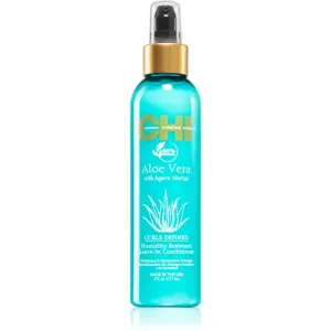 CHIAloe Vera with Agave Nectar Curls Defined Humidity Resistant Leave-In Conditioner 177ml/6oz