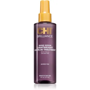 CHI Brilliance Shine Serum Lightweight Leave-in Ttreatment gentle serum for shiny and soft hair 177 ml