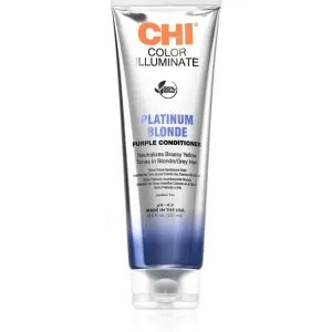 CHI Color Illuminate toning conditioner for natural or colour-treated hair shade Platinum Blonde 251 ml