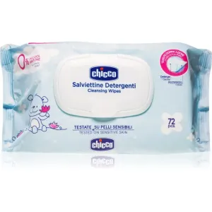 Chicco Cleansing Wipes Blue gentle wet wipes for babies 72 pc