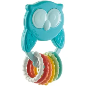 Chicco Eco+ Owly Rattle chew toy with rattle 3 m+ 1 pc