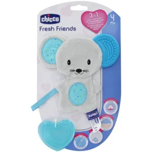 Chicco Fresh Friends Teething Cuddly Toy sleep toy with teether Boy 1 pc