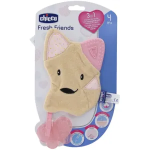 Chicco Fresh Friends Teething Cuddly Toy sleep toy with teether Girl 1 pc