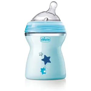Chicco Natural Feeling Blue baby bottle 2m+ 250 ml