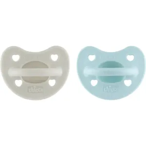 Chicco Physio Forma Luxe dummy 6-16 m Grey/Mint 2 pc