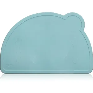 Chicco Placemat silicone table mats Blue-green 18m+ 1 pc