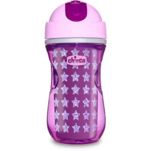 Chicco Sport Pink thermos mug with straw 14m+ 266 ml