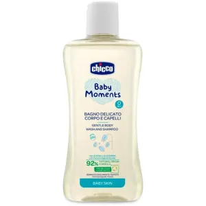 Chicco Baby Moments gentle baby shampoo for hair and body 200 ml
