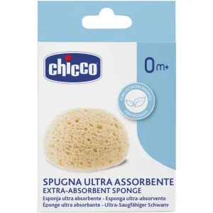 Chicco Extra-Absorbent Sponge bath sponge for children 0m+ 1 pc #285041