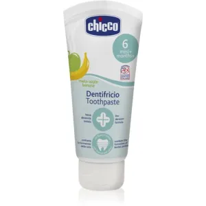 Chicco Oral Care Toothpaste toothpaste for children flavour Apple & Banana 6 m+ 50 ml