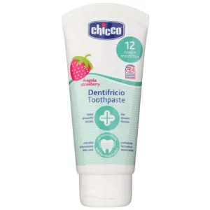 Chicco Oral Care Toothpaste toothpaste for children flavour Strawberry 12 m+ 50 ml