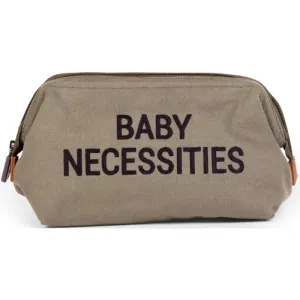 Childhome Baby Necessities Canvas Khaki toiletry bag 1 pc