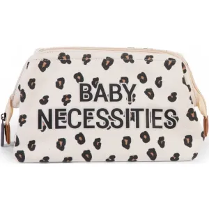 Childhome Baby Necessities Canvas Leopard toiletry bag 1 pc