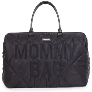 Childhome Mommy Bag Puffered Black baby changing bag 55 x 30 x 40 cm 1 pc