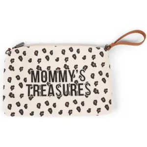 Childhome Mommy's Treasures Canvas Leopard Case with loop