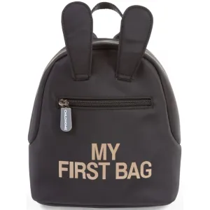 Childhome My First Bag Black children’s rucksack 20x8x24 cm