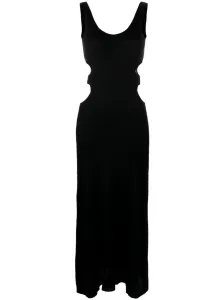 CHLOÉ - Linen Blend Silk Long Dress #1713254