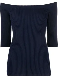 CHLOÃ - Boat Neck Wool Sweater #363757