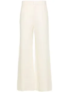 CHLOÉ - Linen Flared Trousers