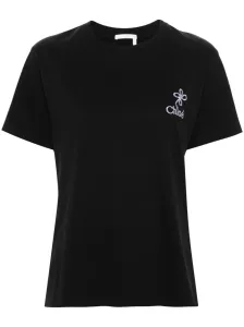 CHLOÉ - Logo Cotton T-shirt