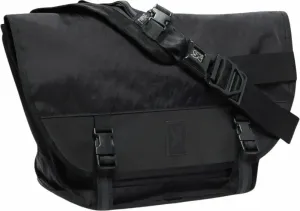 Chrome Mini Metro Messenger Bag Reflective Black Crossbody Bag