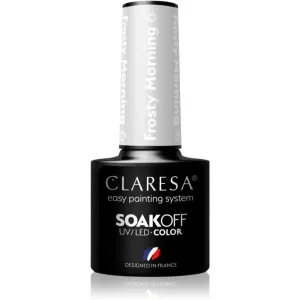 Claresa SoakOff UV/LED Color Frosty Morning gel nail polish shade 6 5 g