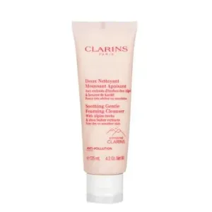 ClarinsSoothing Gentle Foaming Cleanser with Alpine Herbs & Shea Butter Extracts - Very Dry or Sensitive Skin 125ml/4.2oz
