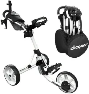 Clicgear Model 4.0 SET Matt White Manual Golf Trolley