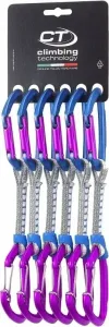 Climbing Technology Berry Set DY Dyneema Quickdraw Solid Straight/Wire Straight Blue/Violet 12.0 Climbing Carabiner